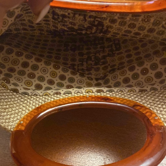 Burlap woven clutch - Picture 4 of 4